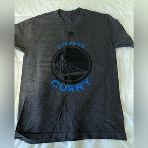 NBA Golden State Warriors Steph Curry Mens Short Sleeve Cotton Tee